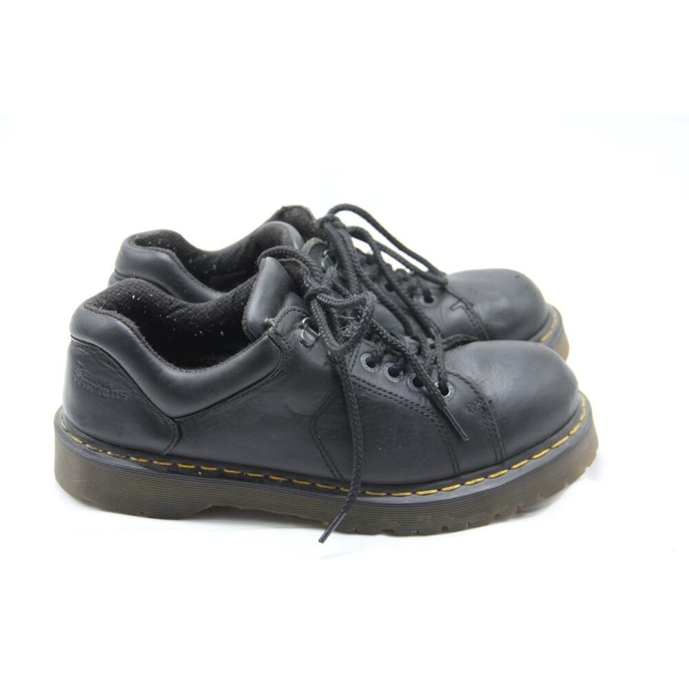 VTG Dr Martens Shoes Men’s Size 10 Black Leather Oxford Low 90’s Eyelet 8312